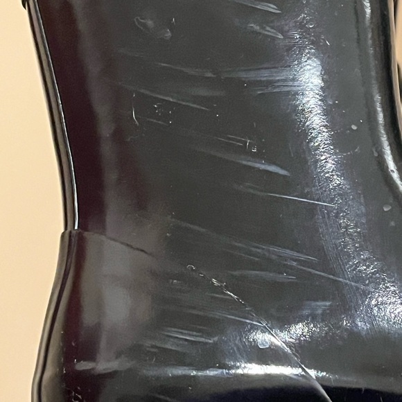 Michael Kors Black Rain Boots, size 7 - Picture 8 of 10